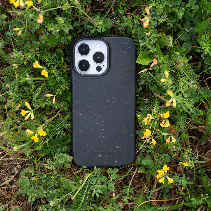 iPhone 15 pro Hülle - schwarz - nachhaltig