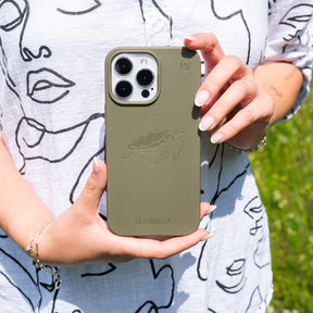 iPhone 11 Hülle - grün - "TURTLE" - nachhaltig – Ansicht 5