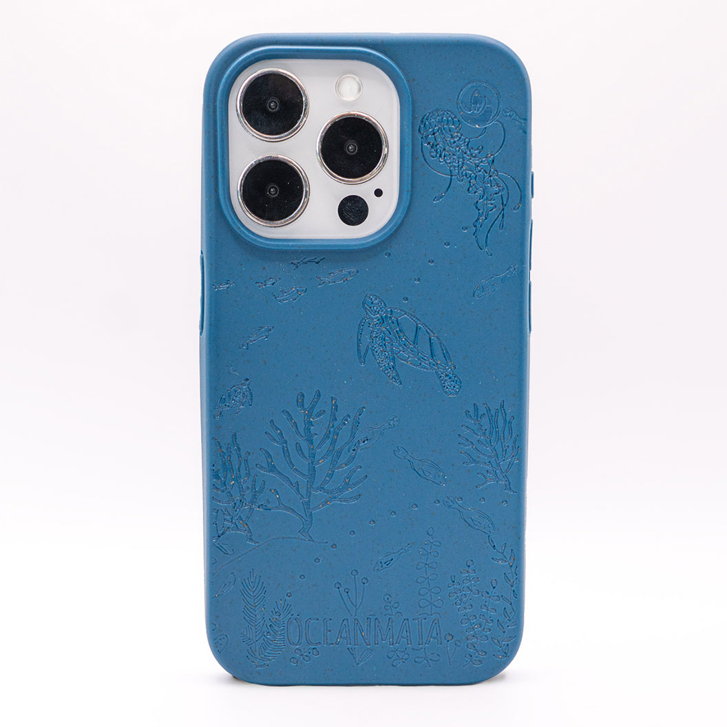 iPhone 15 pro Hülle blau – Nachhaltig & hochwertig