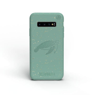 nachhaltige Samsung Hülle "TURTLE" - Samsung S10+ - turtlegrün