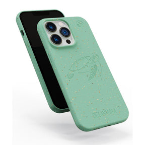 iPhone 17 pro Hülle - grün - "TURTLE" - nachhaltig