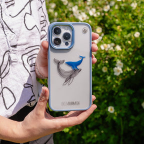 nachhaltige Apple iPhone Hülle "OceanCase - BlueWhale"