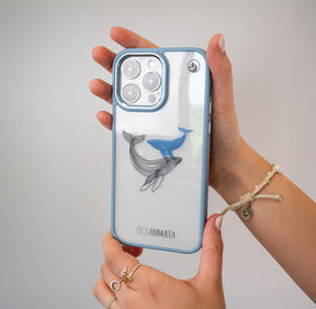 nachhaltige Apple iPhone Hülle "OceanCase - BlueWhale"