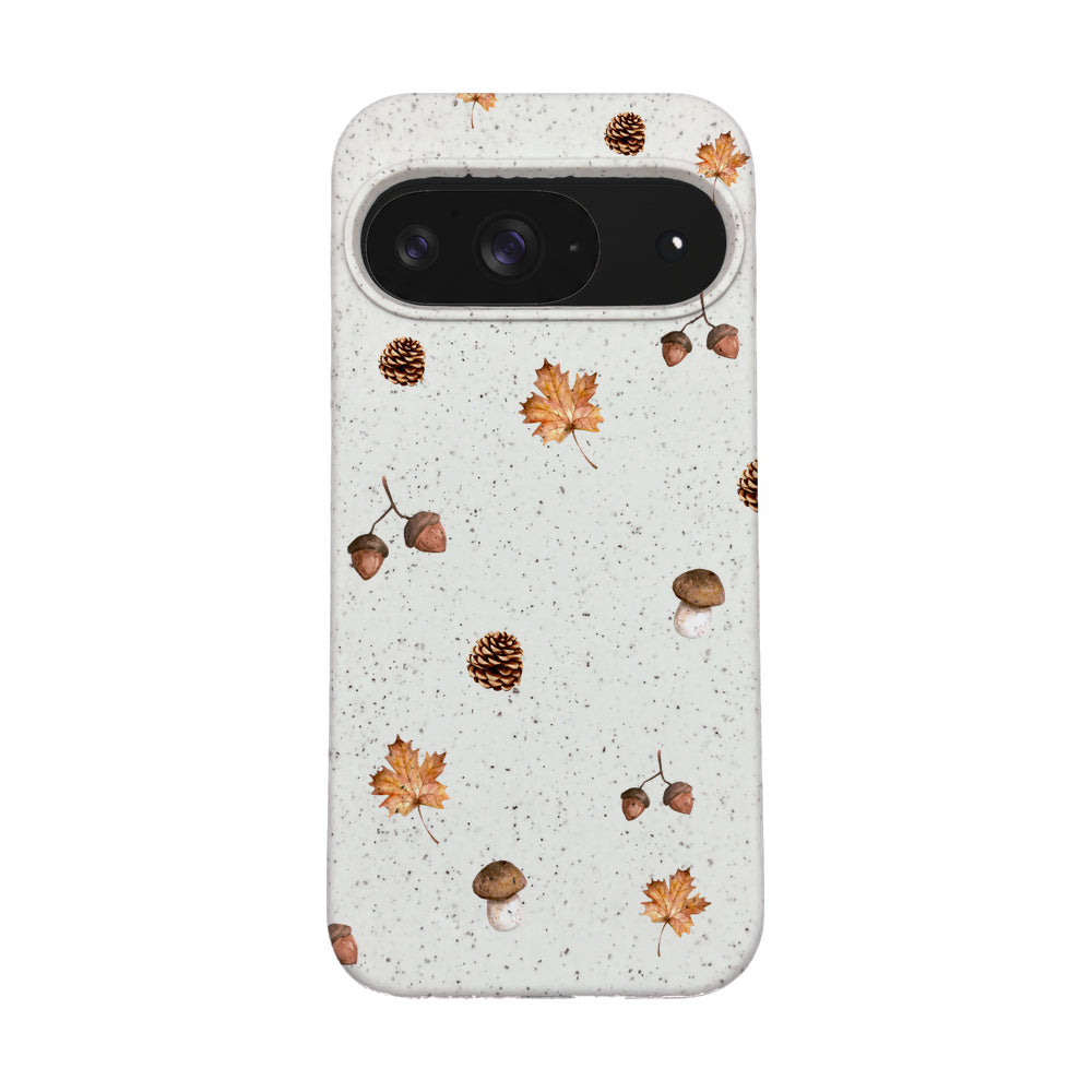 Biologisch abbaubare Handyhülle Google Pixel 9 / 9 Pro Autumnseason — kompostierbar — Vorderseite