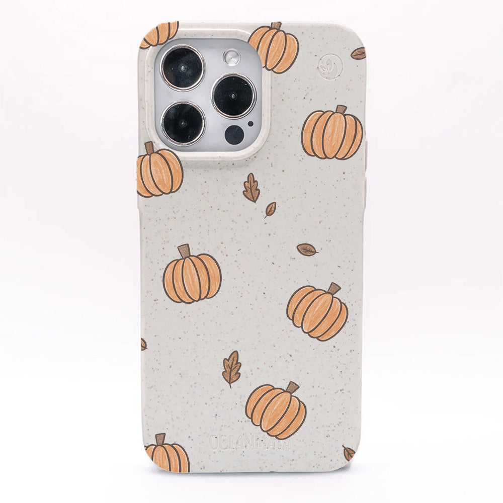 iPhone 16e Hülle - Kürbis - "Pumpkin" - nachhaltig