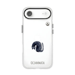 Nachhaltige Handyhülle iPhone 17 Air Blackcat aus Ocean Plastic — Vorderseite