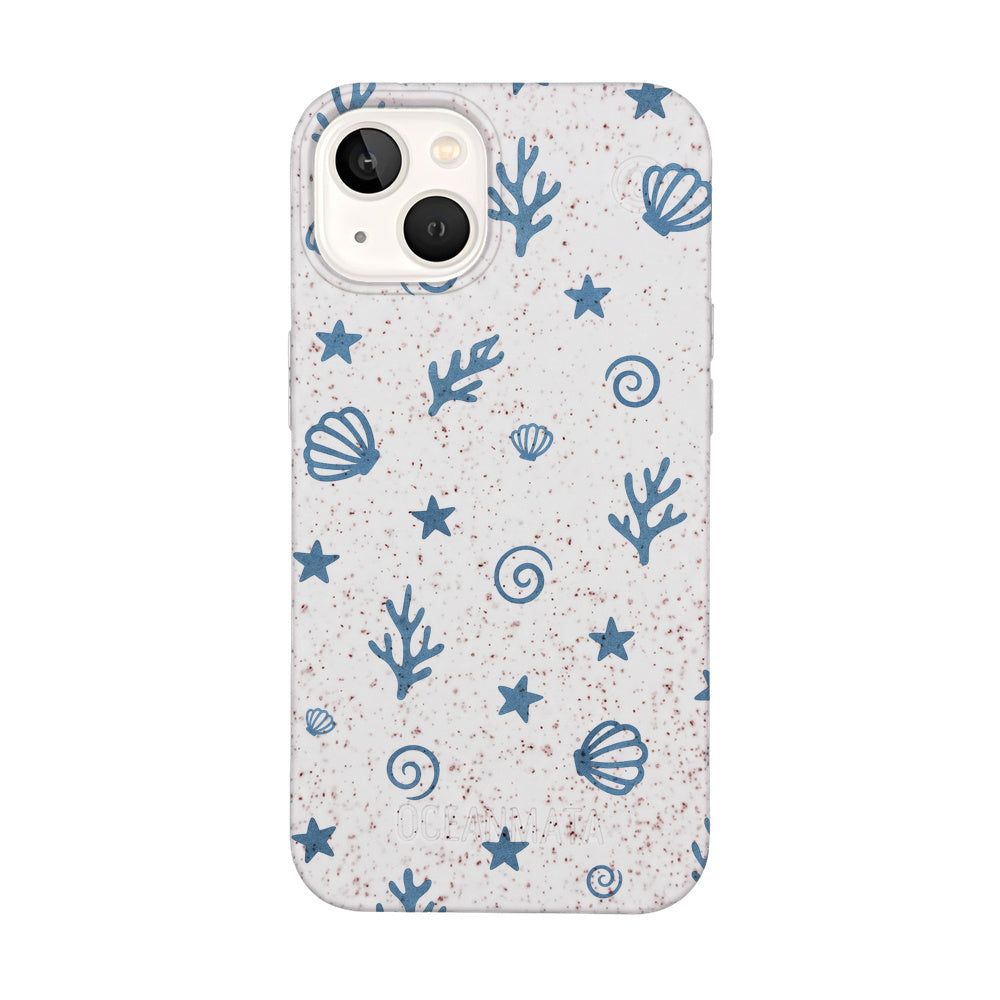 iPhone 13 Case - Coral White - "BlueCoralLife" - sustainable