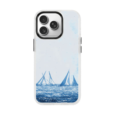 Samsung S26 Hülle - segeln blau - "BlueHorizon" - nachhaltig