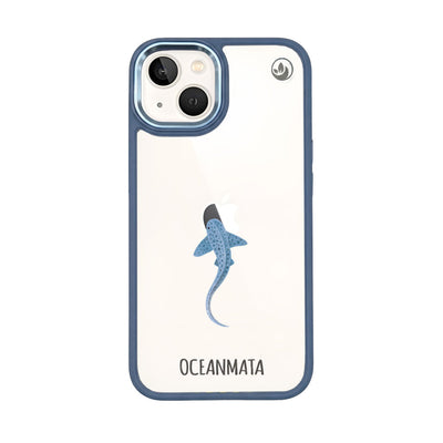 iPhone 13 Hülle - Leopardenhai blau - "BlueLeopard" - nachhaltig