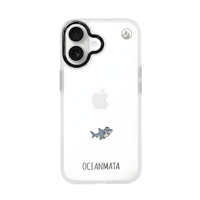iPhone 17 Hülle - Hai blau - "Captain Shark" - nachhaltig