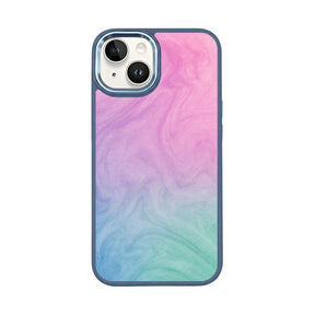 iPhone 14 Hülle - "Colored Marble" - nachhaltig