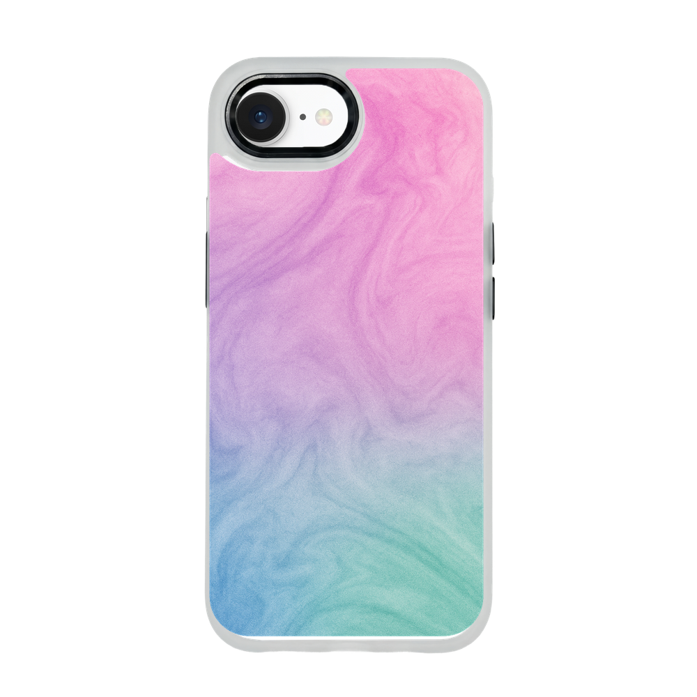 iPhone 16e/17e Hülle - "Colored Marble" - nachhaltig