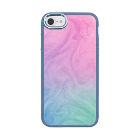 iPhone SE/7/8 Hülle - "Colored Marble" - nachhaltig