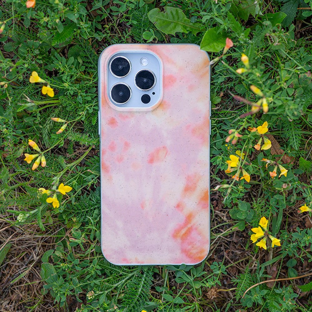 Biologisch abbaubare Handyhülle iPhone 16 Coralful — kompostierbar — Bonus