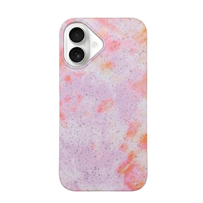 Biologisch abbaubare Handyhülle iPhone 16 Coralful — kompostierbar — Vorderseite
