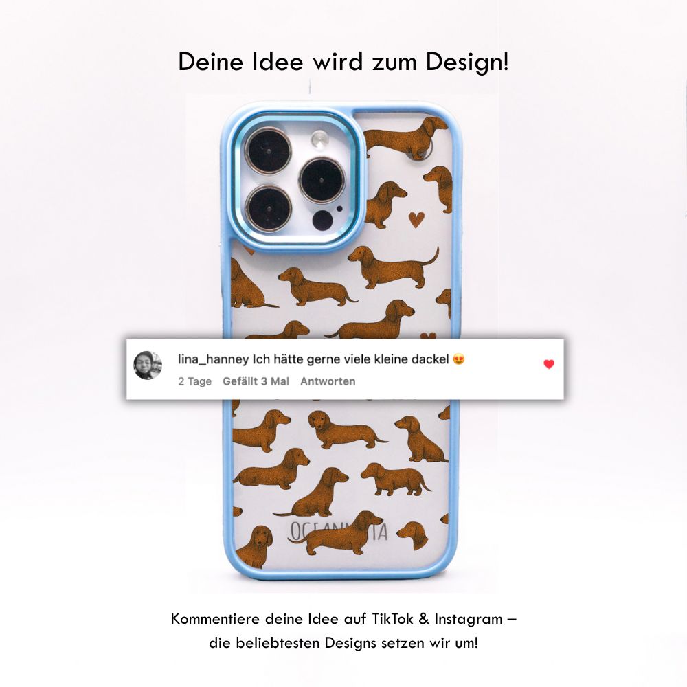 iPhone 14 Pro Max Hülle - Dackel - "Dackel" - nachhaltig