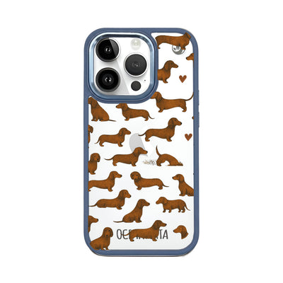 iPhone 14 Pro  Hülle - Dackel - "Dackel" - nachhaltig