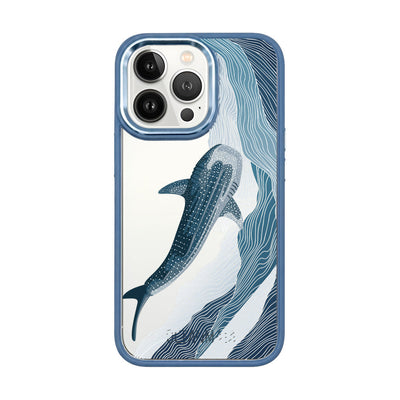 iPhone 13 pro max Hülle - Walhai blau - "DeepWater" - nachhaltig