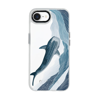 iPhone 16e/17e Hülle - Walhai blau - "DeepWater" - nachhaltig