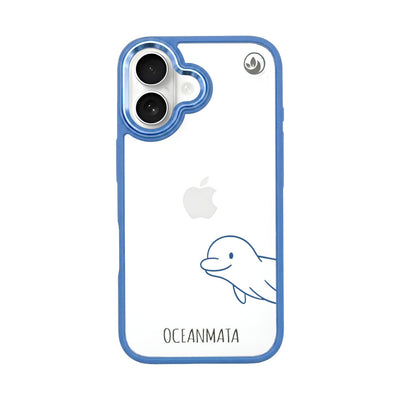 iPhone 16 Hülle - Delfin - "Finni" - nachhaltig