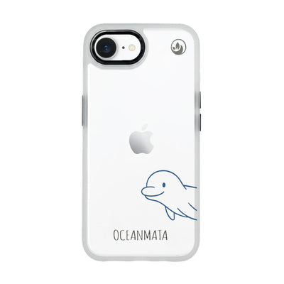 iPhone 16e/17e Hülle - Delfin - "Finni" - nachhaltig
