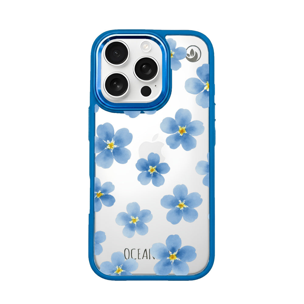 iPhone 16 pro max Hülle - vergissmeinnicht - "forget-me-not" - nachhaltig