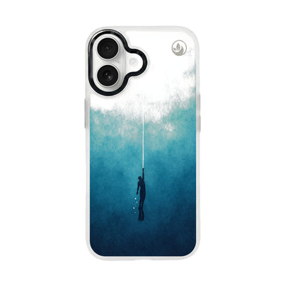 iPhone 17 Hülle - Freedive blau - "Freedive" - nachhaltig