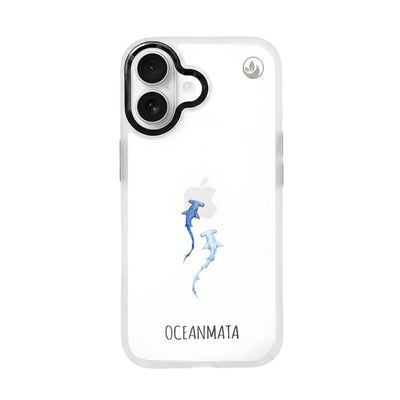iPhone 17 Hülle - hai blau - "Hammerhead" - nachhaltig