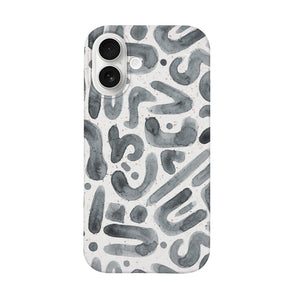 iPhone 17 Hülle Buchstabensuppe in Handyfarbe