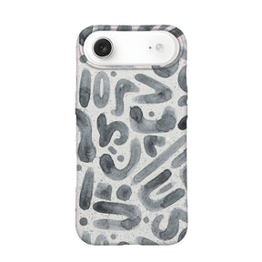 iPhone 17 Air Hülle Buchstabensuppe in Handyfarbe