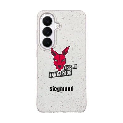 Samsung S26 Case - white - "Hessing Kangaroos" - sustainable