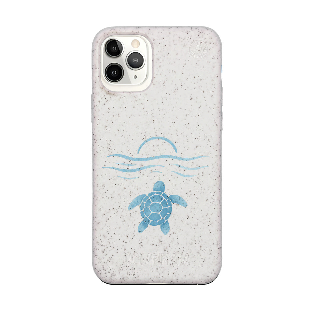 iPhone 11 Pro Case - white - "Into the Sun" - sustainable