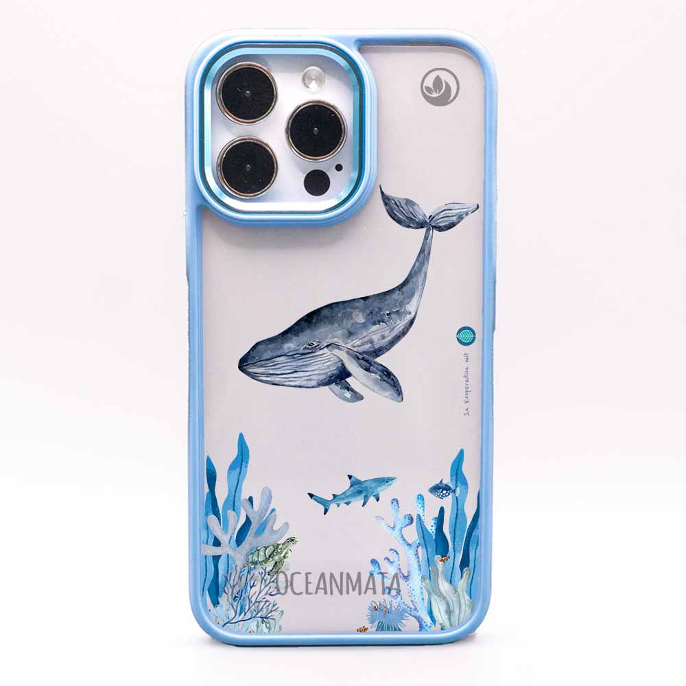 iPhone 16 pro Hülle - Meer blau - "Ocean" - nachhaltig
