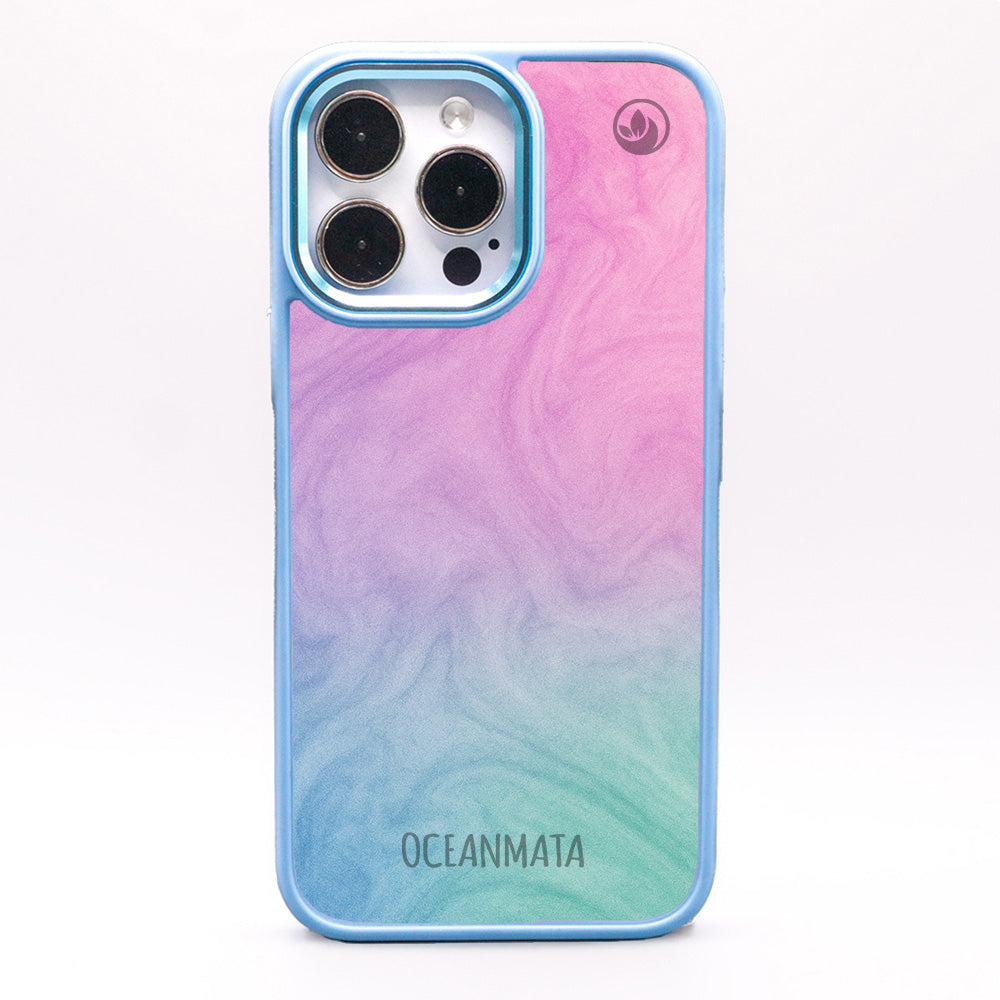 iPhone SE/7/8 Hülle - "Colored Marble" - nachhaltig