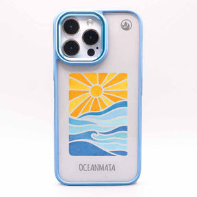 iPhone 15 pro max Hülle - Meer blau - "Sun&Sea" - nachhaltig