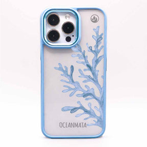 iPhone 11 Hülle - Coral blau - "CoralBlue" - nachhaltig