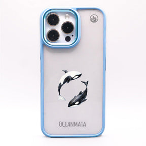 iPhone SE/7/8 Hülle - Orca blau - "OrcaFlow" - nachhaltig