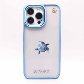 iPhone 13 Hülle - Turtle blau - "Shellie" - nachhaltig