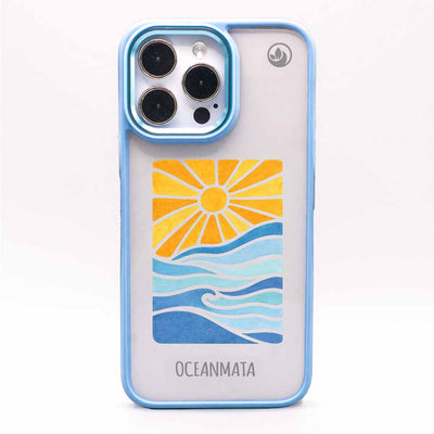iPhone 14 pro max Hülle - Meer blau - "Sun&Sea" - nachhaltig