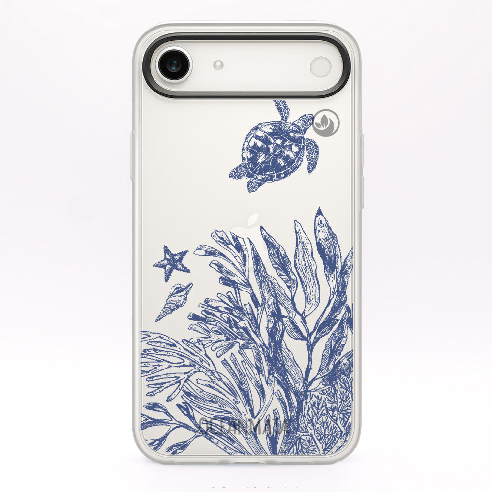 iPhone 17 Air Hülle - Schildkröten blau - 