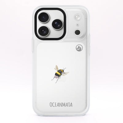 iPhone 17 pro max Hülle - Hummel blau - "Bumblebee" - nachhaltig