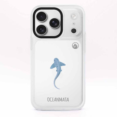 iPhone 17 pro max Hülle - Leopardenhai blau - "BlueLeopard" - nachhaltig