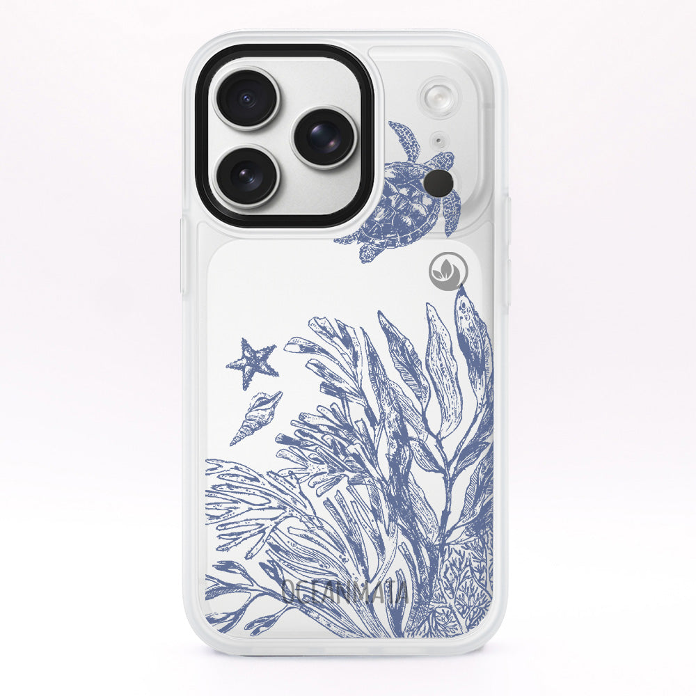 iPhone 17 pro max Hülle - Schildkröten blau - 