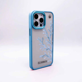 iPhone 11 Hülle - Coral blau - "CoralBlue" - nachhaltig
