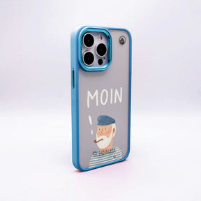 iPhone 11 pro Hülle - Moin blau - "Ostfriese" - nachhaltig