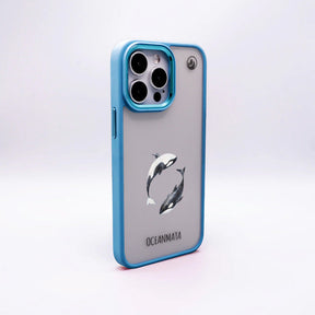 iPhone SE/7/8 Hülle - Orca blau - "OrcaFlow" - nachhaltig