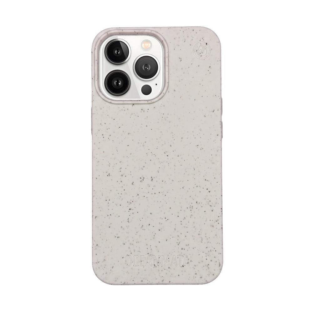 iPhone 13 pro max case - white - sustainable