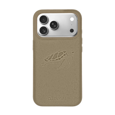 iPhone 18 Pro / 17 Pro Hülle - grün - "TURTLE" - nachhaltig