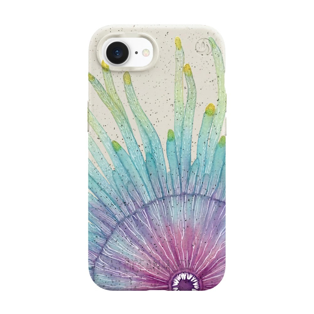 iPhone 16e Case - white - "jellybutton" - sustainable