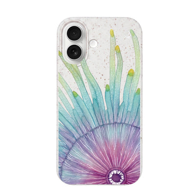 iPhone 17 Case - white - "jellybutton" - sustainable